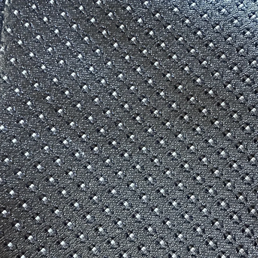 Calvin Klein Light Gray Tie with Micro Dot Pattern